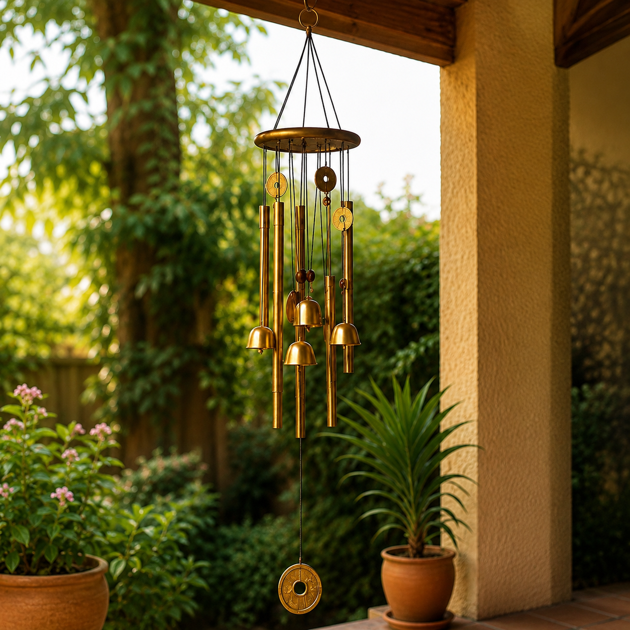 Brass wind Chimes