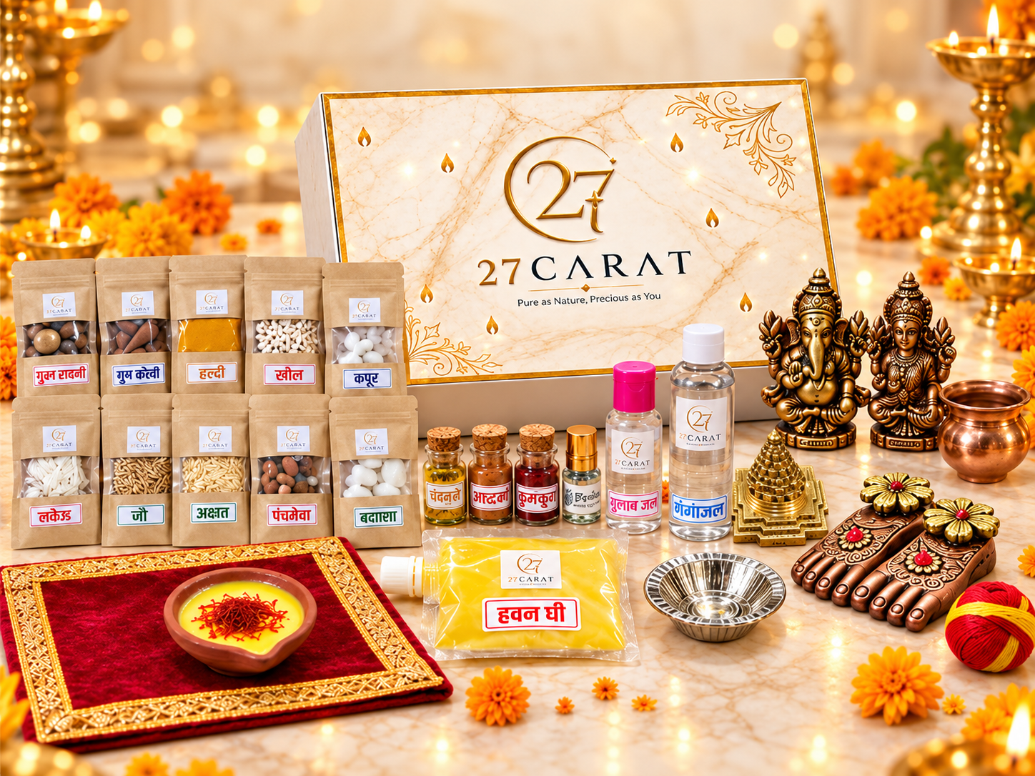 Premium Deepawali Pujan Kit