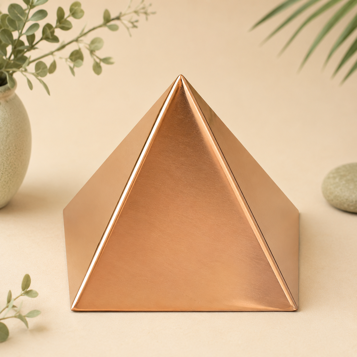 Single Copper Pyramid