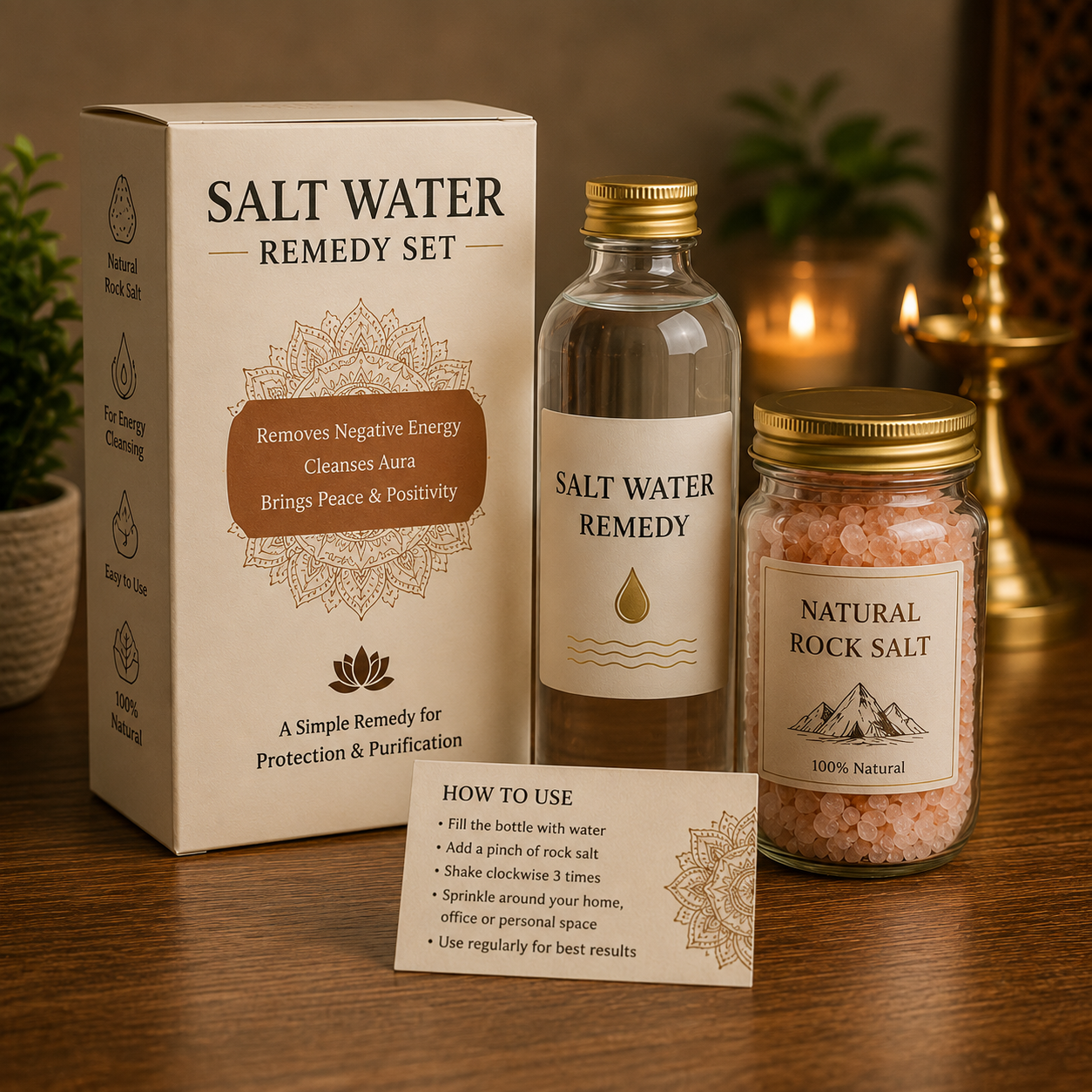 Salt Water Remedy Set