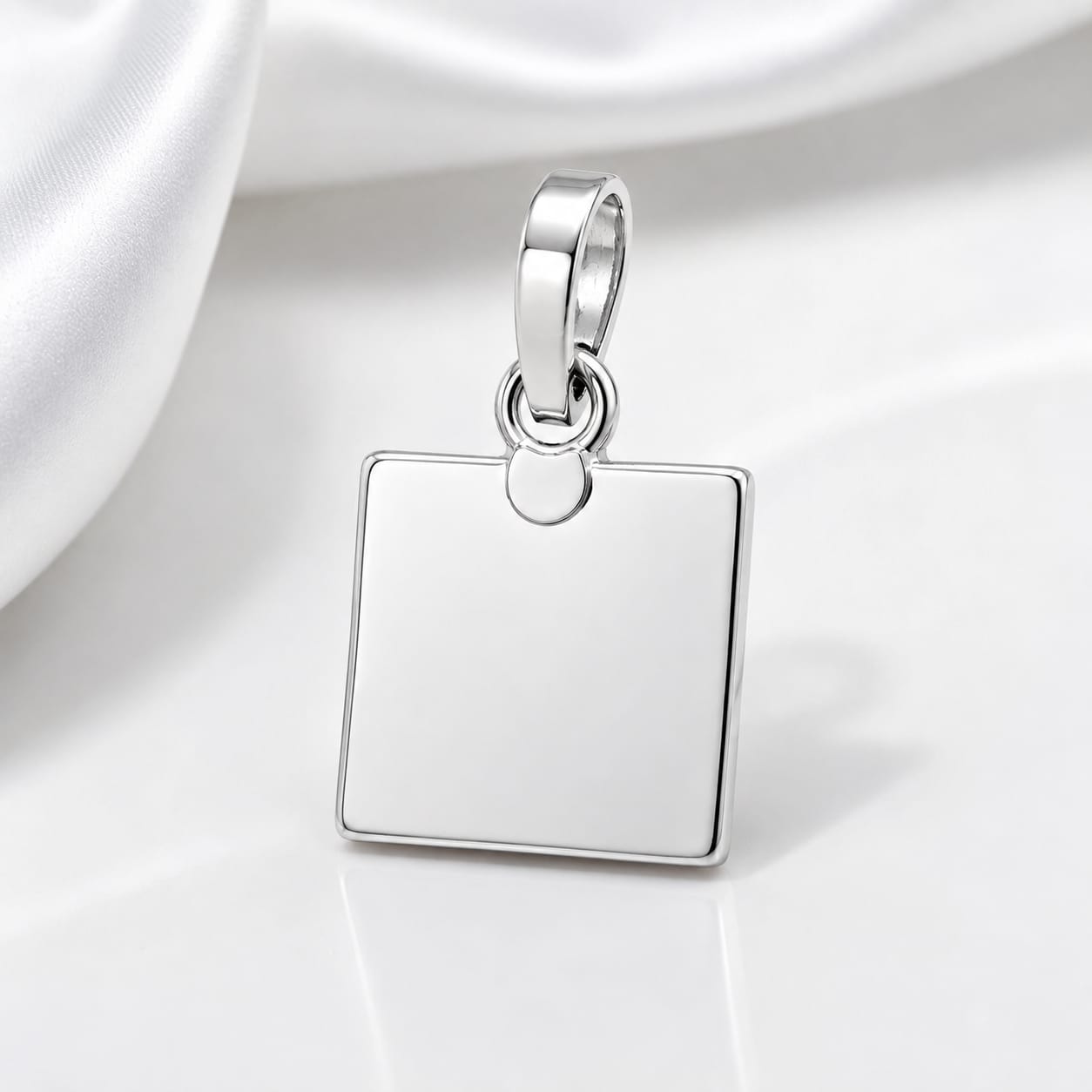 Silver Square Pendant